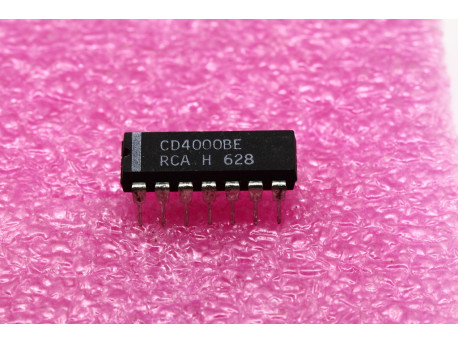 CD4000BE double nor 3 entrées + 1 inverseur - 0,80 €