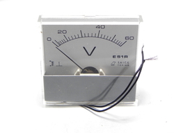galvanomètre ferromagnétique 0-60 volt AC/DC e51r