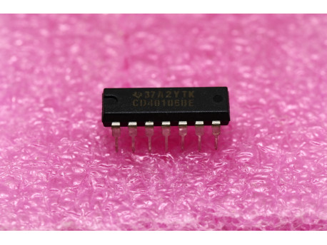 CD40106B sextuple trigger de schmitt inverseur - 0,50 €
