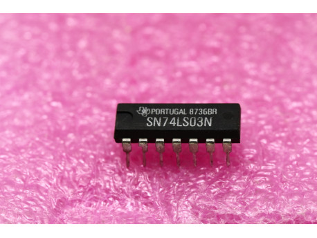 SN74LS03N quadruple porte nand - 0,80 €
