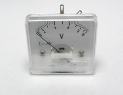 galvanomètre ferromagnétique 0-10 volt AC/DC