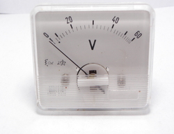 galvanomètre ferromagnétique 0-60 volt AC/DC NV