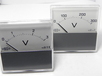 galvanomètre ferromagnétique 0-3 volt AC/DC amper-lyon