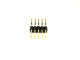 barrette coudée à souder pas 2.54 double rangée
