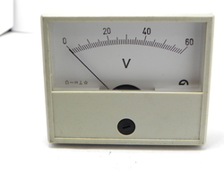 galvanomètre à cadre mobile 0-60 volt DC