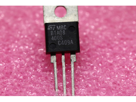 BTA08-400S triac 400 volts 8 ampères