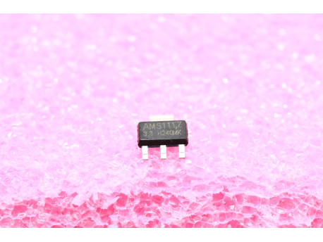 AMS1117-3.3 régulateur de tension fixe 3.3 volts 1 ampère cms