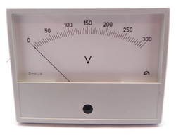 galvanomètre à cadre mobile 0-300 volt DC