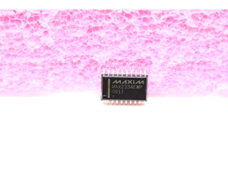 MAX23X émetteur récepteur rs-232 mutilicanal en 5 volts cms