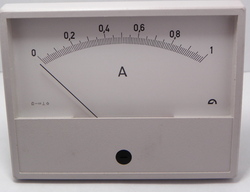 galvanomètre à cadre mobile 0-1 A DC