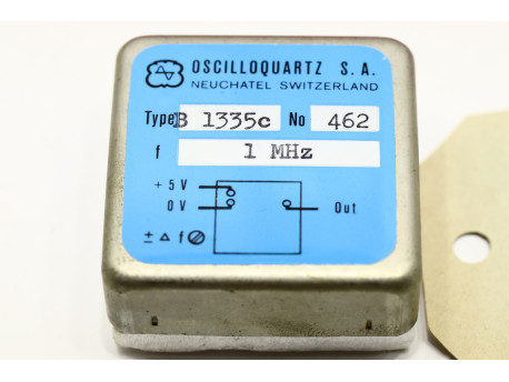 B1335C oscillateur quartz tcxo 1 Mhz