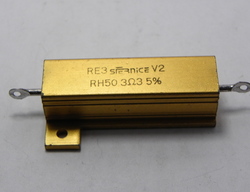 résistance 3.3 ohm 50 watt 5 % aluminium
