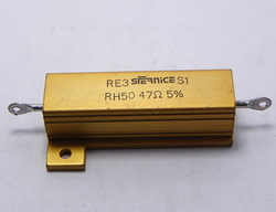 résistance 47 ohm 50 watt 5 % aluminium