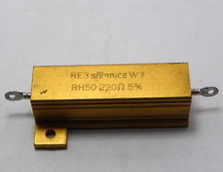 résistance aluminium 220 ohm 50 watt 5 %