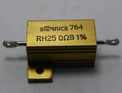 résistance 0.8 ohm 25 watt 1 % aluminium