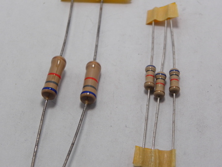 68 kilohm 1/2 watt 5 %