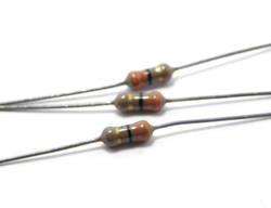33 ohm 1/4 watt 5 %