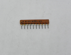 réseau de résistance 9*47 ohm 1/8 watt