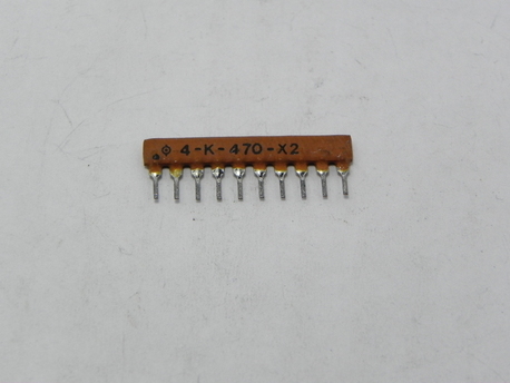 réseau de résistance 9*47 ohm 1/8 watt