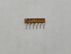 réseau de résistance 5*150 ohm 1/8 watt