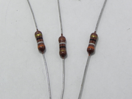 39 ohm 1/2 watt 5 %