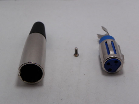 connecteur XLR femelle 3 fiches