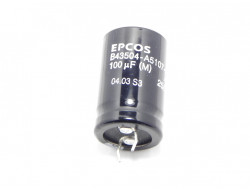 Condensateur électrolytique 100uF 450volts radial snap