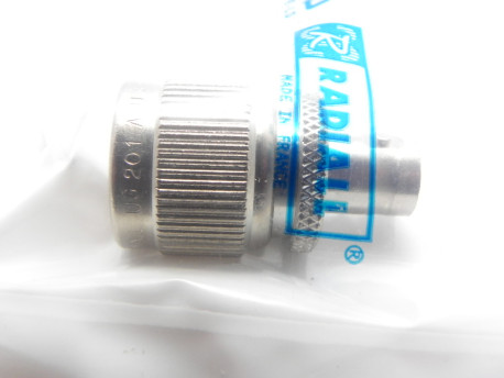 adaptateur RF droit BNC femelle vers N male