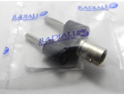 adaptateur BNC femelle vers fiche banane 4mm