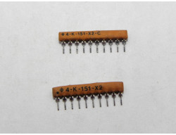 réseau de résistance 9*150 ohm 1/8 watt