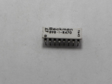 réseau de 15 résistances 470 ohm en bus