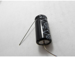 condensateur électrolytique 470uF 63volts axial