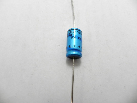 condensateur électrolytique 33 µF 100 volts