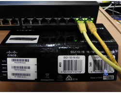 switch cisco fanless non géré SG110-16