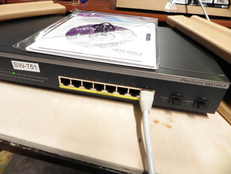 switch fanless prosafe GS510TLP administrable