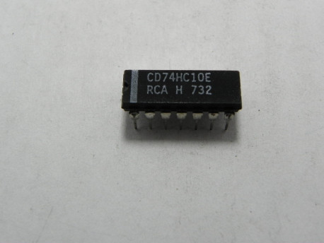CD74HC10E triple NON-ET (NAND) 3 entrées