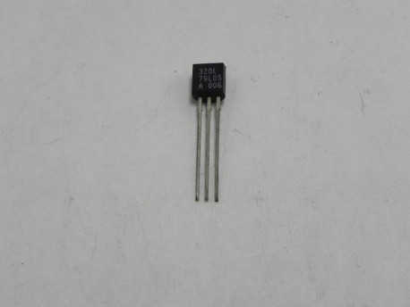 régulateur de tension -5 volts 100mA boitier to-92 79L05