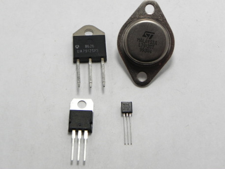 régulateur de tension -12 volts 1.5 ampères boitier to-3