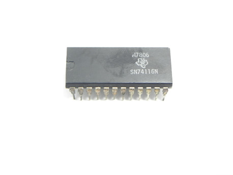 SN74116N double verrou 4 bits avec reset et validation