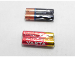 lot de 2 piles AAA LR03 non rechargables