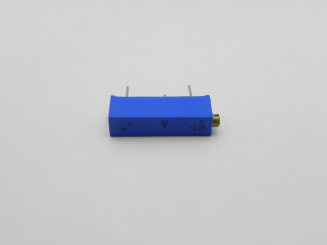 ajustable multitours 1 megohm 0.5 watt