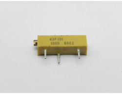 ajustable multitours 100 ohm 0.5 watt