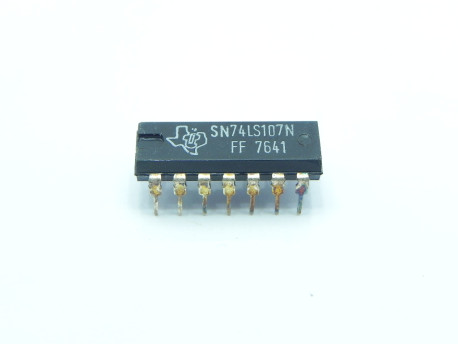 SN74LS107N double bascules JK avec raz et sorties complémentées