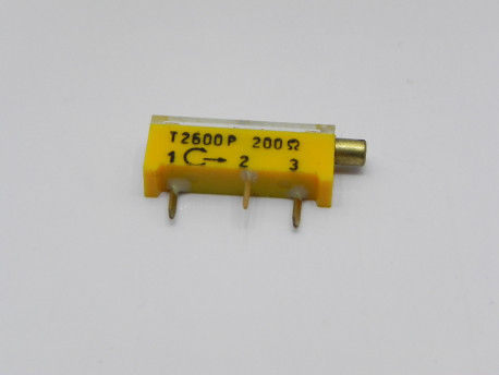 ajustable multitours 200 ohm