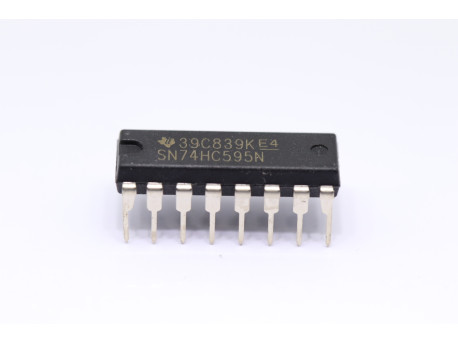 SN74HC595N registre à décalage 8 bits avec sortie 3 états