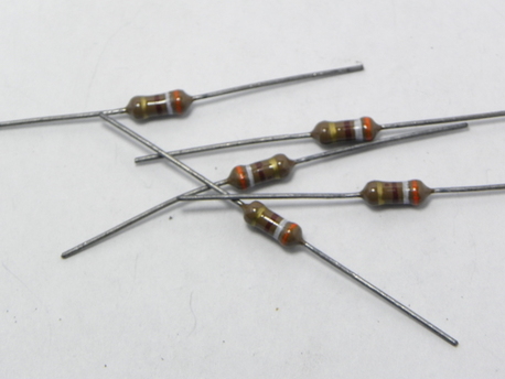 390 ohm 1/2 watt 5 %