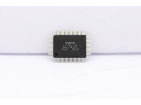 mcu audio avec driver lcd, pll et recherche stations LC7230