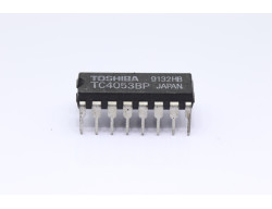 double multiplexeur démultiplexeur 3 états TC4053BP