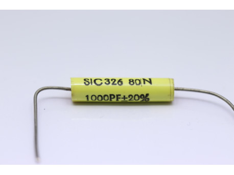 condensateur 1nF 1000 volts di-électrique inconnu