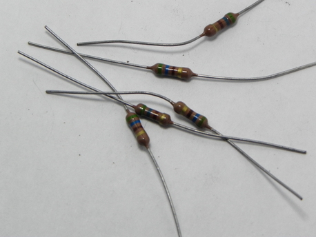 560 ohm 1/4 watt 5 %